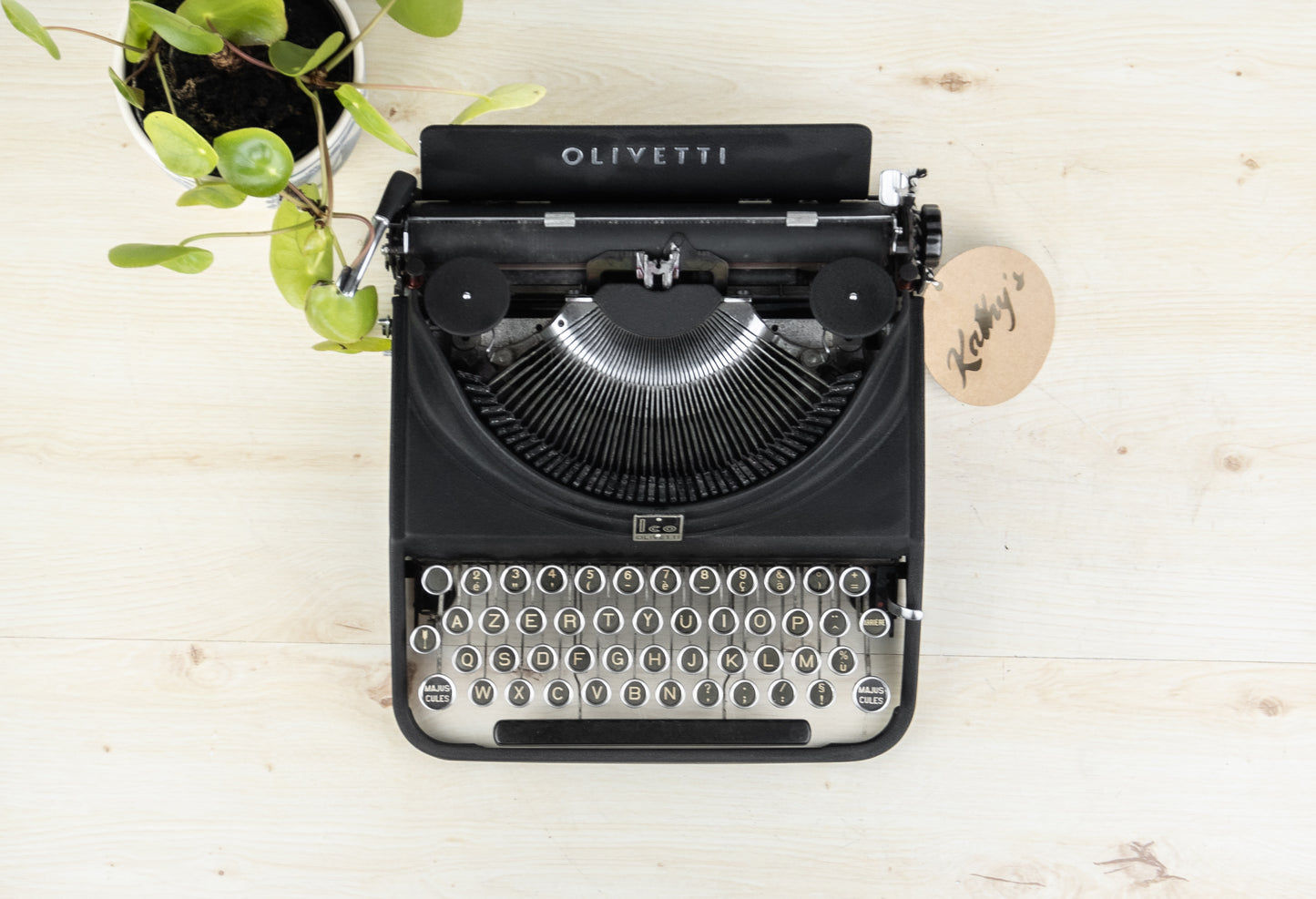 WORKING Olivetti MP1 Invicta typewriter